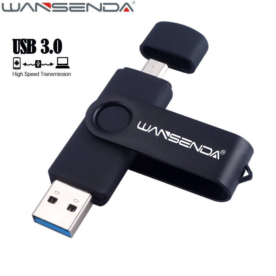 Новый USB 3,0 OTG Pen Drive Высокая Скорость Micro USB Stick 128 ГБ 64 ГБ Внешний карты памяти для хранения 32 ГБ 16 ГБ USB Flash Drive флешки