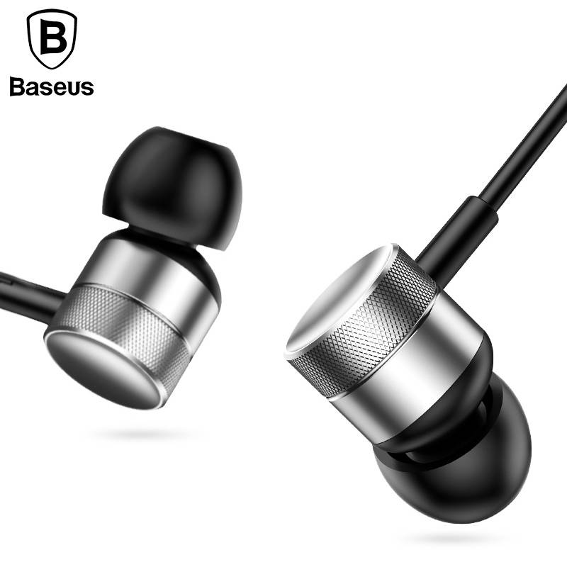 Baseus H04 басов наушники-вкладыши спортивные наушники с микрофоном для xiaomi iPhone samsung гарнитуры fone де ouvido auriculares MP3