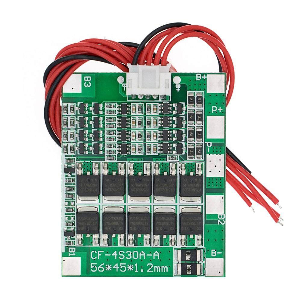 Оригинальный 4S 30A 14,8 V литий-ионный аккумулятор 18650 BMS пакеты Щит защиты печатной платы баланс интегральные схемы с кабелем