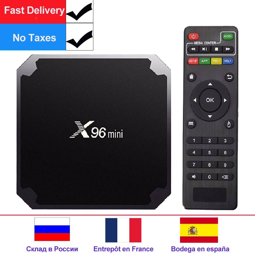 X96 mini X96mini Android 7,1 Smart tv BOX 2 GB/16 GB tv BOX X 96 mini Amlogic S905W H.265 4 K 2,4 GHz WiFi медиаплеер телеприставка