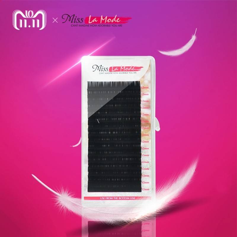 Накладные ресницы misslamde, 16 рядов/лоток для наращивания ресниц в России, индивидуальные ресницы для наращивания