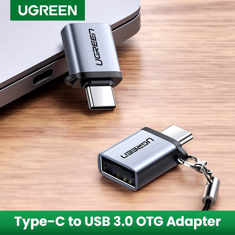 Ugreen адаптер USB Type C к USB 3,0 адаптер Thunderbolt 3 Type-C OTG кабель для Macbook pro Air Samsung S10 S9 USB OTG