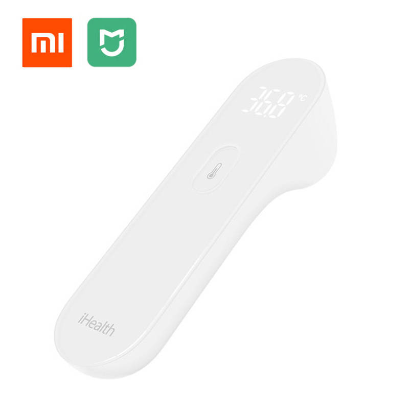 Оригинальный Xiaomi mijia IHealth точный термометр цифровой Лихорадка Инфракрасный Клиническая Бесконтактное измерение светодиодный показано