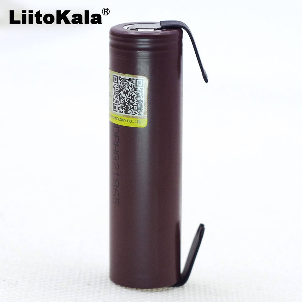 2019 Liitokala для HG2 18650 3000 mAh Электронная сигарета перезаряжаемый аккумулятор Высокая-разряда, 30A высокий ток + DIY nicke