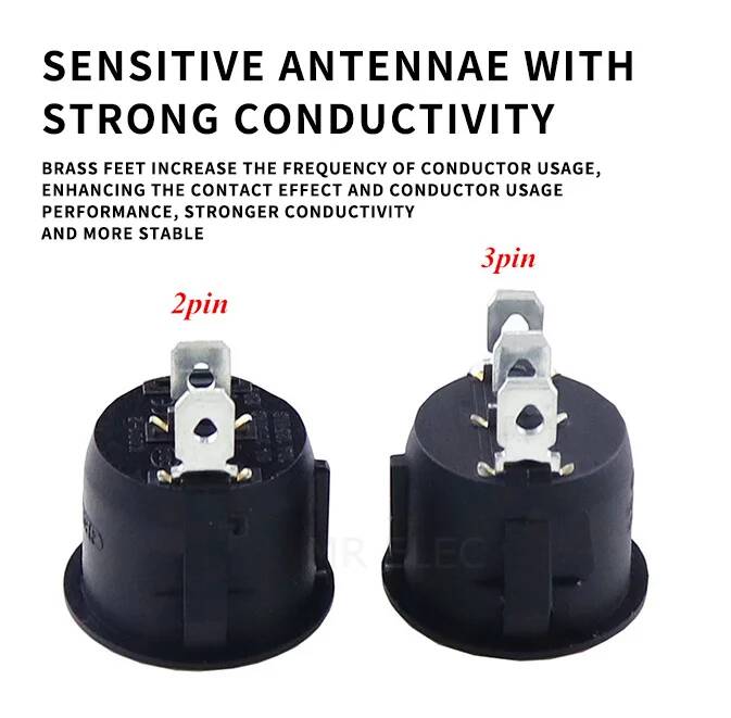 Круглый тумблер на 6 А/250 В переменного тока, 10 А, 125 В переменного тока