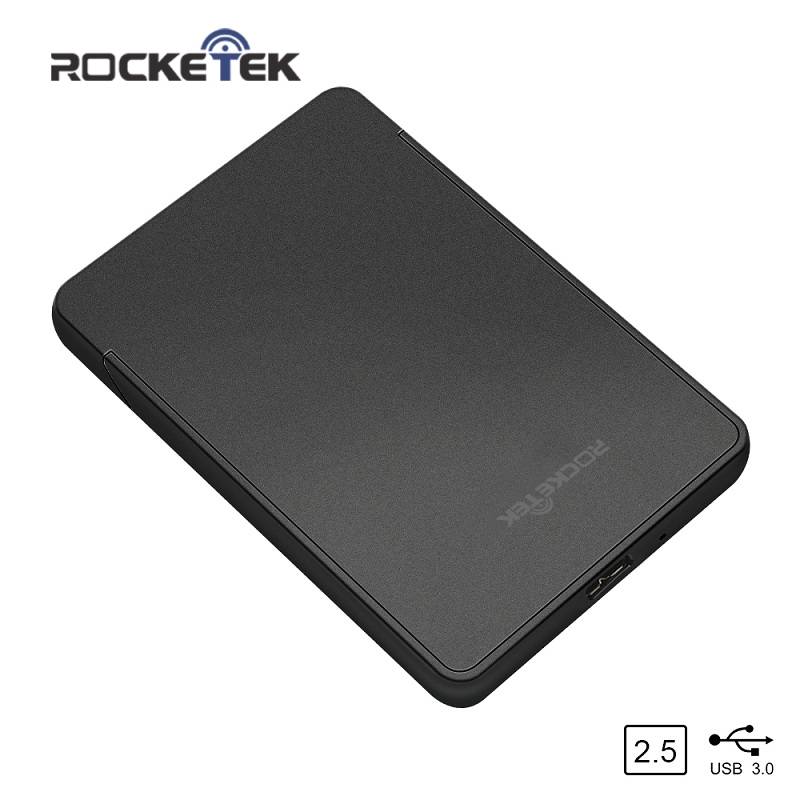 Чехол для жесткого диска Rocketek 2,5 дюйма SATA к USB 3,0 SSD адаптер жесткий диск коробка внешний корпус HDD для ноутбука Настольный ПК