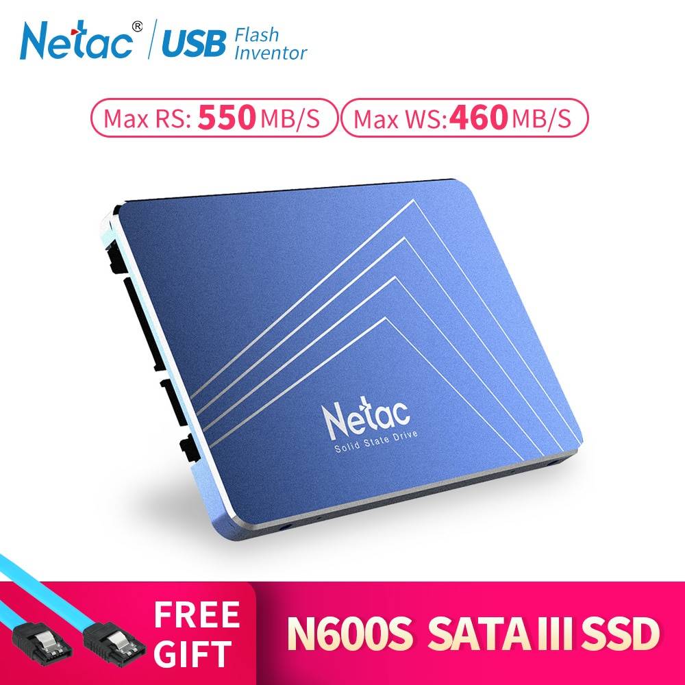 Netac N500S SSD 240 GB 2,5 ''480 GB SSD 120 ГБ 1 ТБ жесткого диска TLC 60 Гб Внутренний твердотельный накопитель 720 ГБ, может использоваться как ноутбук для жесткого диска компьютера