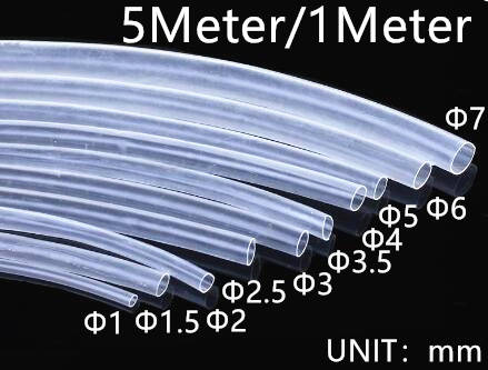 1 мм 1,5 мм 2 мм 2,5 мм 3 мм 3,5 мм 4 мм 5 мм 6 мм 8 мм прозрачная термоусадочная трубка комплекты проводов