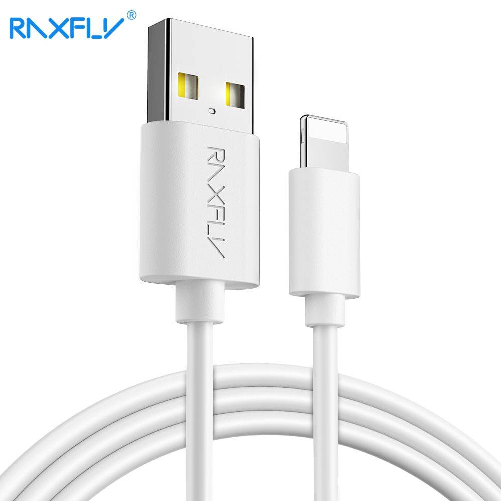 Raxfly кабель Lightning/USB для IPhone X 8 7 6 плюс Быстрая зарядка синхронизации данных телефона кабель зарядное устройство для apple 5 5S 8pin провода 1 м 2 м