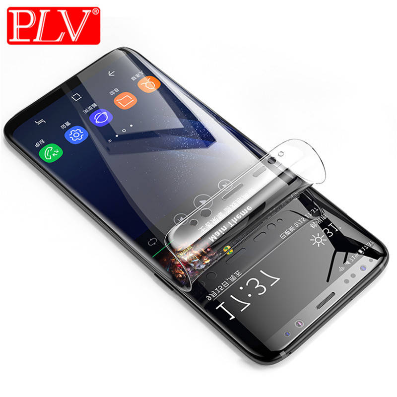Plv защитный Плёнки для Samsung Galaxy S8 S8 плюс Note8 Мягкий Полный Изогнутые Экран протектор для Samsung S6Edge S7edge не стекло