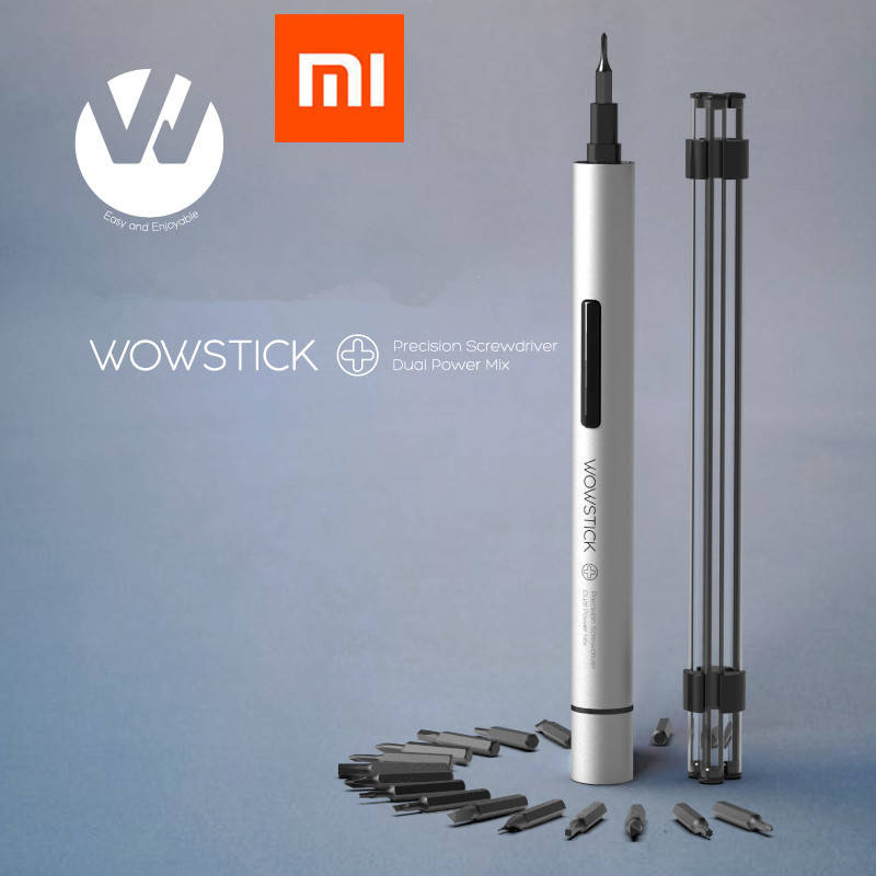 XIAOMI Mijia Wowstick 1P + 19 в 1 Электрический шуруповерт Беспроводная мощность работа с mi home умный дом Комплект все продукты