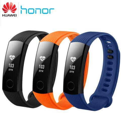 Оригинальный huawei Honor Band 3 умный Браслет Swimmable 5ATM 0,91 "OLED экран Touchpad сердечного ритма мониторы Push сообщение