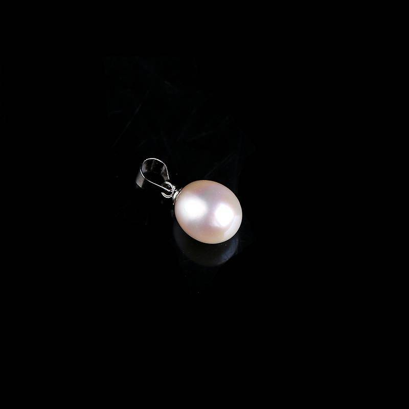 JIUDUO свободные пресноводный жемчуг ожерелье матери подарок барокко тонкой jewelrys серебро ювелирные изделия Подвески Shell женские