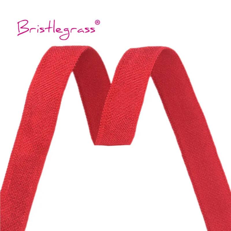 BRISTLEGRASS Эластичная атласная лента 70%Chinlon & 30%Spandex 3/8" 10мм