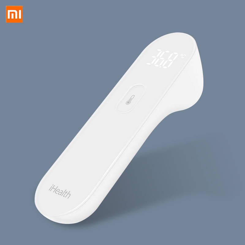 Оригинальный Xiaomi Mijia iHealth термометр светодиодный Бесконтактный цифровой инфракрасный Лоб термометр для тела для детей и взрослых