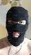 Полнолицевая маска, 3 отверстия, Балаклава, вязаная шапка зима, стрейч, Снежная маска, шапочка, шапка, новинка, Черные Теплые маски для лица