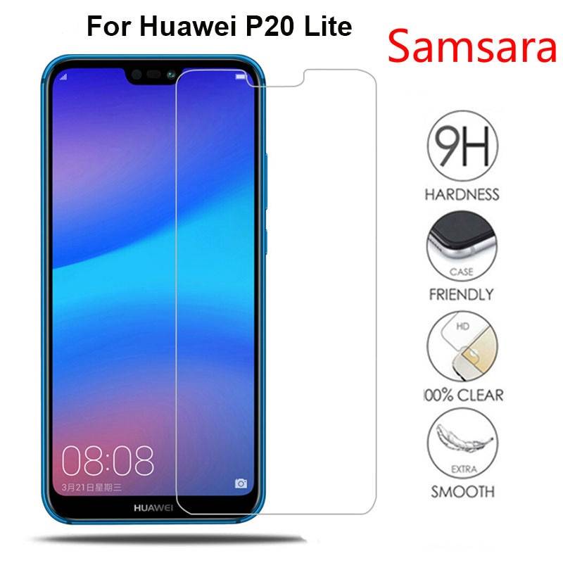 Huawei P20 Lite Стекло закаленное для huawei P20 Lite Экран Protector 5,84 Дюймов прозрачный защитный Стекло для huawei P20 Lite