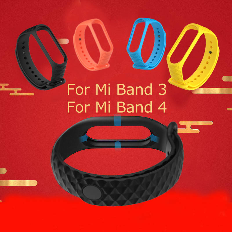 Sillcone mi band 3 ремень для Xiaomi mi Band 3 сменный браслет наручных часов для mi band 3 для браслет Xiaomi для Xiaomi mi группа 4