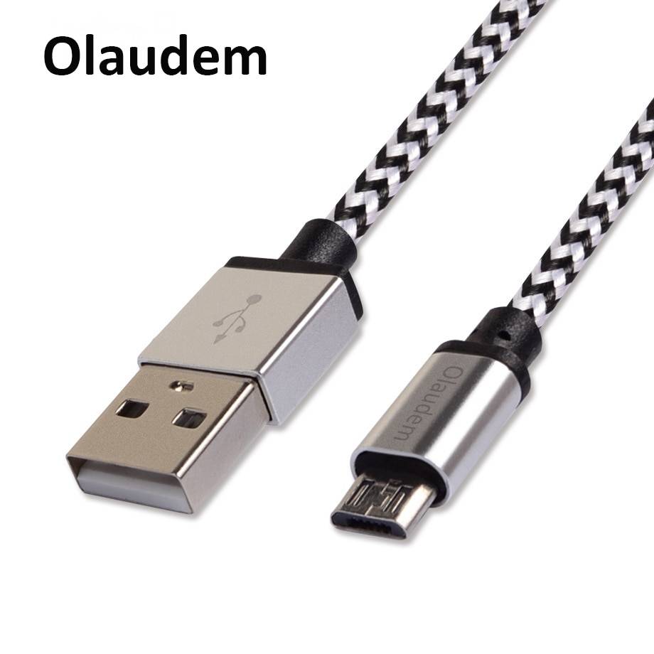 Olaudem кабель для зарядки USB Micro USB кабели зарядное устройство кабель для передачи данных проводное зарядное устройство для samsung huawei зарядки Кабели для мобильных телефонов CB029