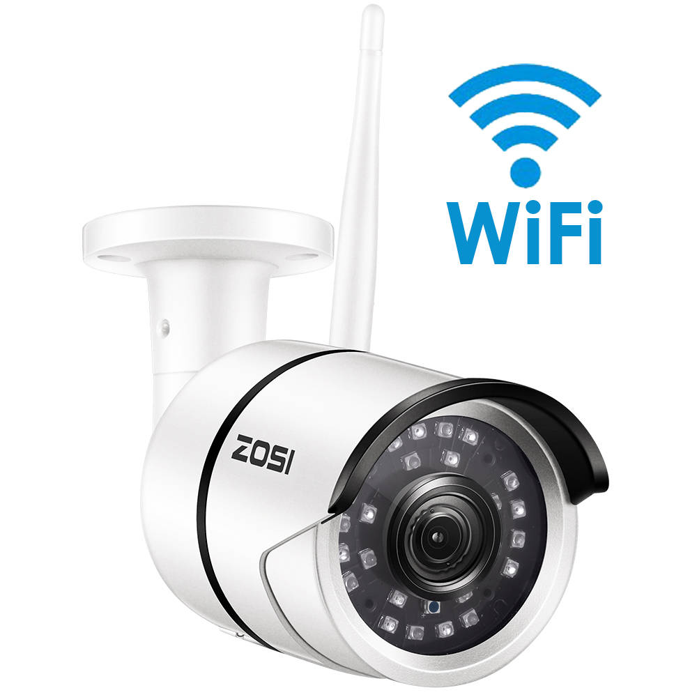 ZOSI 1080 P Wi-Fi IP Камера Onvif 2.0MP HD открытый погодозащитный инфракрасный Ночное Видение безопасности Видео Камеры скрытого видеонаблюдения