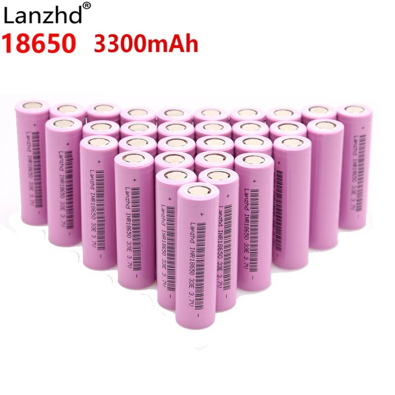 Для samsung 18650 батареи 3300mah INR18650 3,7 V перезаряжаемые батареи Литий-ионные 18650 30a большой ток 18650VTC7