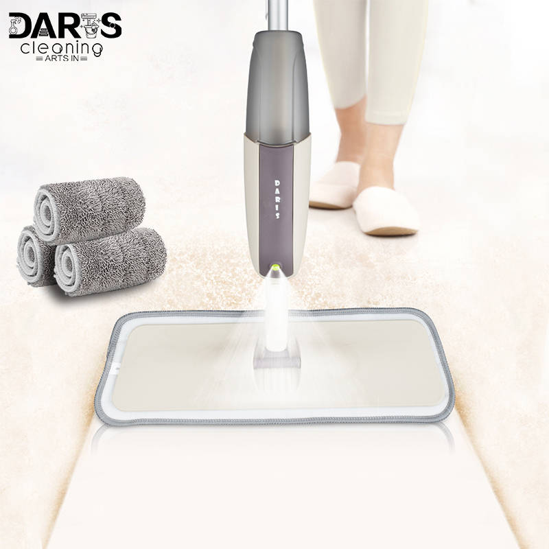 Спрей Швабра для пола с многоразовыми подушечками из микрофибры 360 градусов ручка Швабра для дома кухня ламинат деревянная Напольная керамическая плитка для уборки
