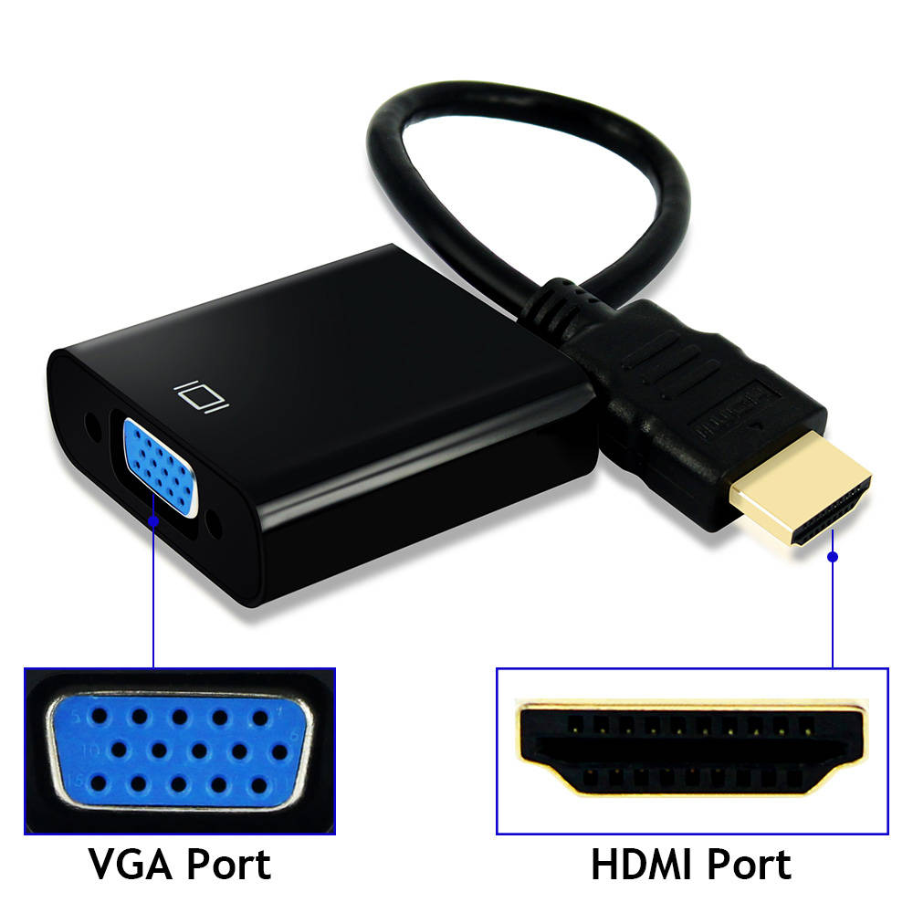 Отзыв о JONSNOW HDMI to VGA кабель для ПК компьютер PS3 PS4 игры Кабель  HDMI Поддержка Full HD 1080 P HDTV конвертер