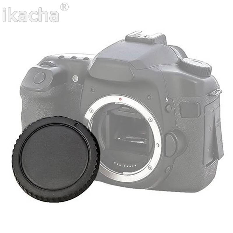 Крышка корпуса камеры и крышка объектива ikacha для Canon EOS 5D II III 7D 70D 700D 500D 550D 600D 1000D