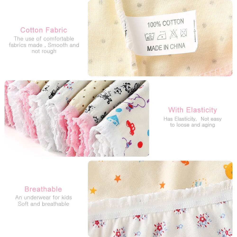Хлопковые трусы для девочек