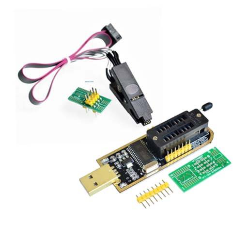 SOIC8 SOP8 Тесты зажим для EEPROM 93CXX/25CXX/24CXX + CH341A 24 25 серии EEPROM Flash BIOS USB программатор модуль