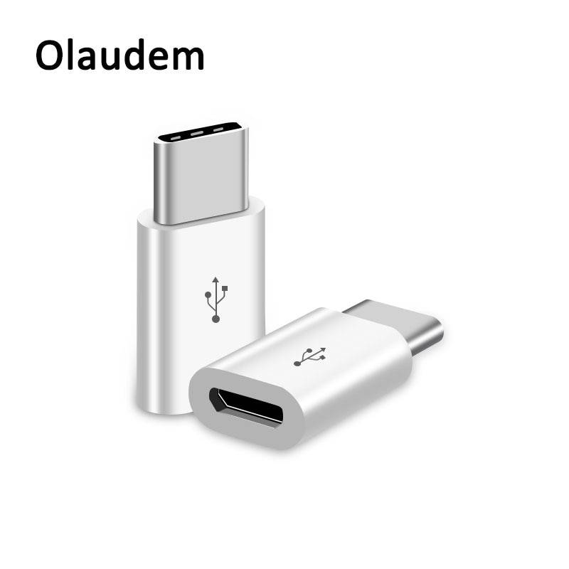 Olaudem телефонный кабель USB C 3,1 мужчина к Micro USB кабель Быстрая зарядка конвертер Женский адаптер usb Тип C для samsung Nokia ADT778