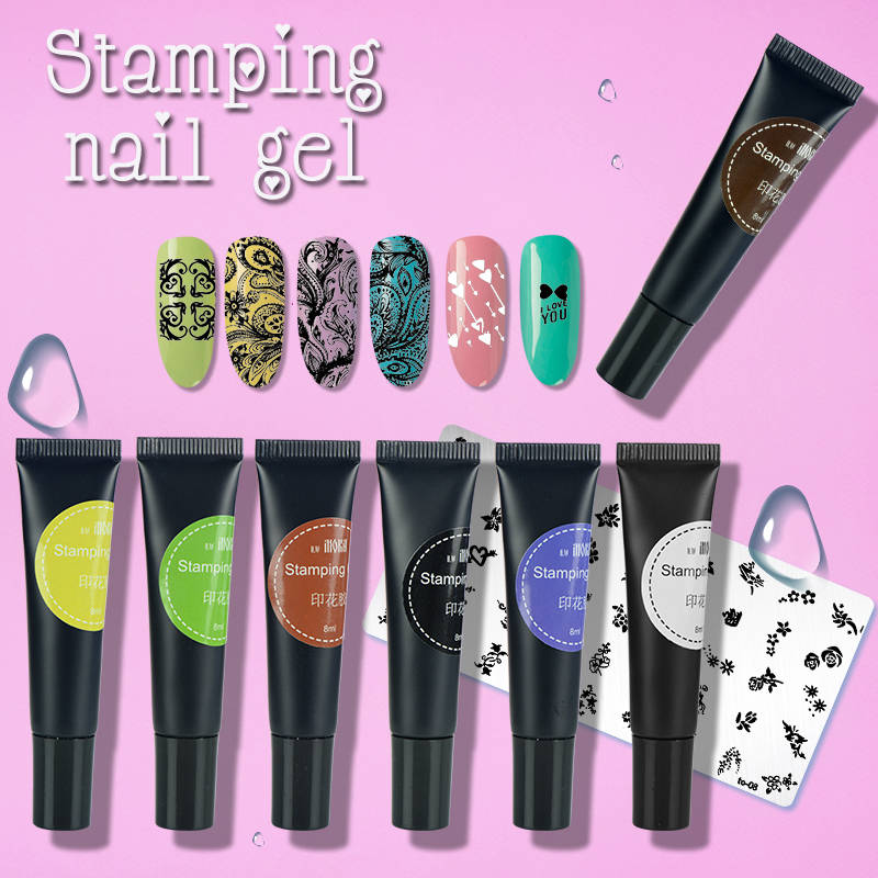 MSHING99 Новое поступление professional Stamping UV светодио дный лак для ногтей Гель-лак для трафарет для маникюра гель для ногтей штамп шаблон