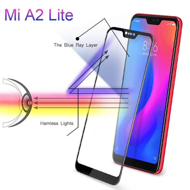 Полное покрытие закаленное Стекло для Xiaomi mi A2 Lite Экран чехол xao mi A2 Lite 2 Lite mi A2 6x Lite A2Lite красный mi 6 Pro