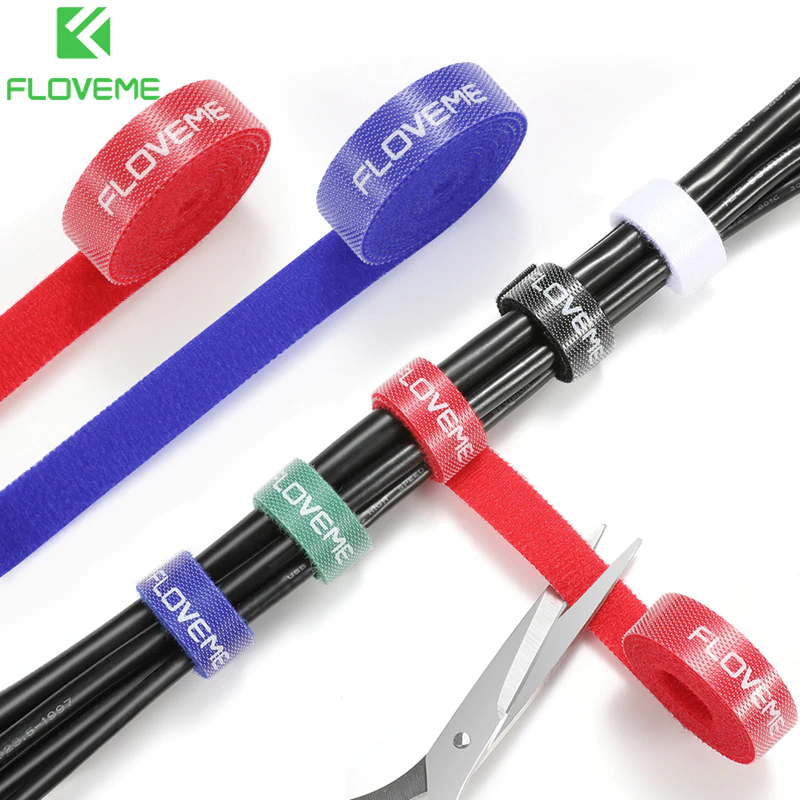 FLOVEME Кабельный органайзер держатель для намотки проволоки для наушников с зажимом для мыши usb-кабель для управления для iPhone12 Micro USB Type C