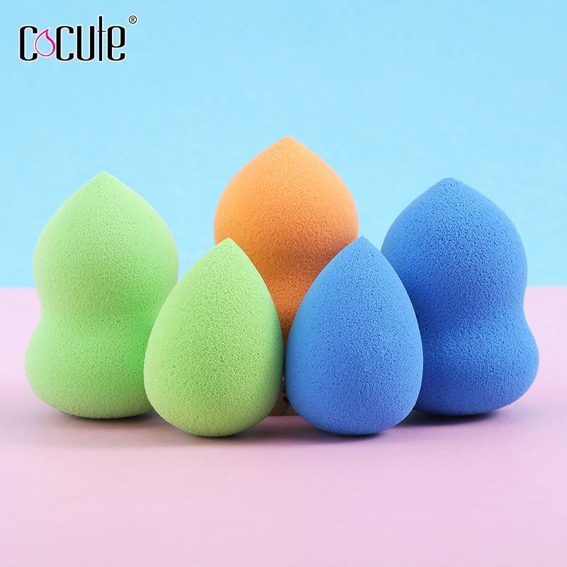 Cocute красота спонж для основы косметическая пудра гладкой макияж губка для леди Косметика Puff высокое качество