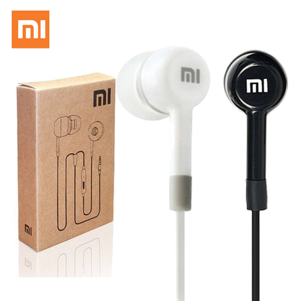 Xiao mi 2 Наушники mi in-ear проводной Управление с mi C для huawei Xiaomi mi A1 Redmi 5 плюс Примечание 5 смартфон