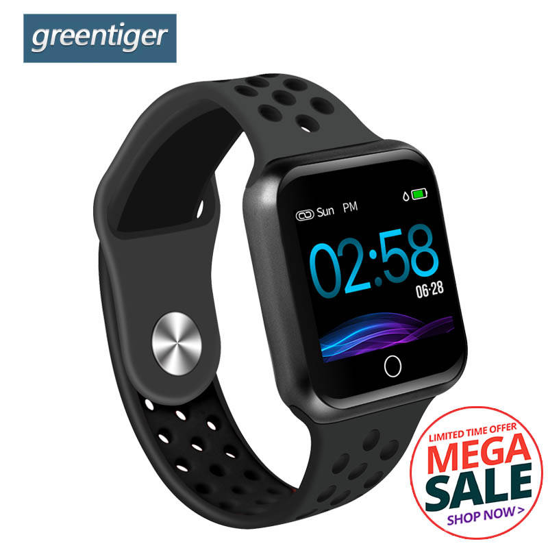Greentiger S226 Смарт-часы Для мужчин Для женщин Фитнес трекер монитор сердечного ритма Смарт Браслет крови Давление шагомер Android IOS