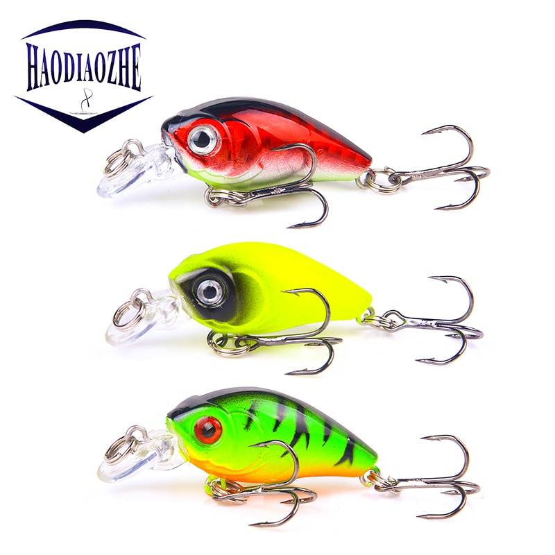 Мини Crankbait рыболовные приманки 4,5 см 3,7 г Topwater Иска Искусственный Япония Жесткий Приманка форель окунь Карп рыболовные снасти