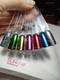 Новичок 0,5 г/jar руб ногтей зеркало порошок 7 цветов металлик эффект Chrome Nail Art Блеск УФ-гель лак для ногтей Декоративный пигмент