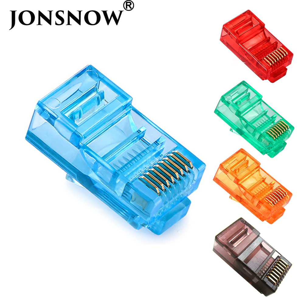 Сетевой разъем Ethernet JONSNOW 20/50/100 шт.