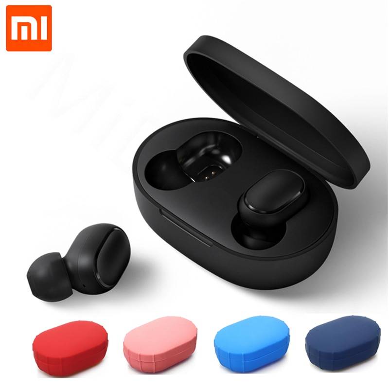 Оригинальные Xiaomi mi наушники Red mi AirDots TWS Bluetooth 5,0, беспроводные стерео наушники с шумоподавлением, наушники mi C, глобальная версия