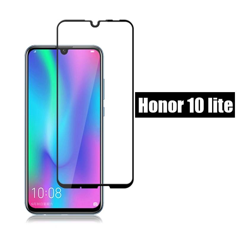 Полное покрытие из закаленного стекла honor 10 lite чехол для экрана на huawei honor 10 light life honer 10 lite защитное стекло 9 h