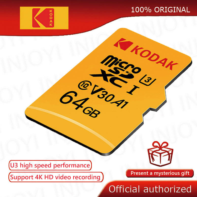 Kodak высокая скорость 16 ГБ 32 ГБ 64 ГБ 128 ГБ TF/Micro SD карта cartao de memoria класс 10 U1 флэш-карта памяти mecard Micro sd kart