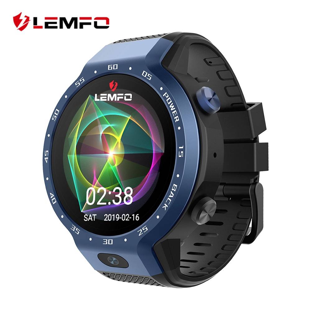 LEMFO LEM9 двойной системы 4 г Смарт часы Android 7,1 1,39 дюймов 454*454 дисплей 5MP фронтальная камера 600 мАч аккумулятор для умных часов для мужчин