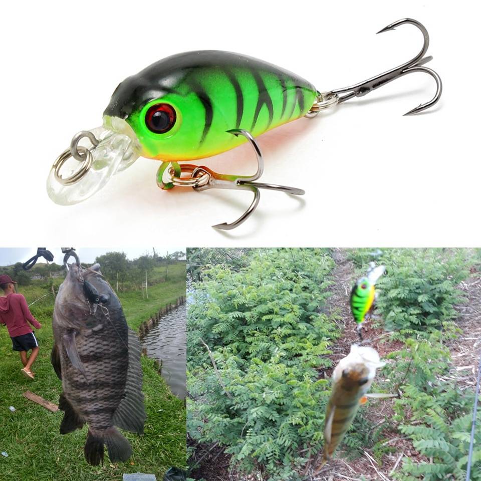 YUEWINS мини Crankbait рыболовные приманки isca искусственная жесткая приманка рыболовные воблеры японская блесна форель окунь Карп рыболовные снасти TP267