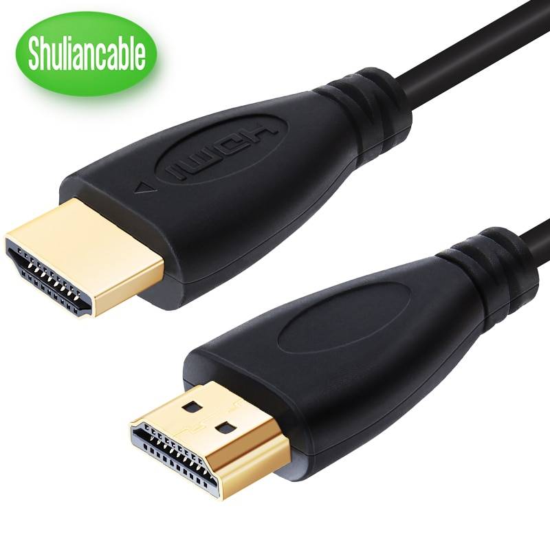 Shuliancable HDMI кабель Высокоскоростной 1080P 3D позолоченный кабель hdmi для HDTV XBOX PS3 компьютера 0,3 м 1 м 1,5 м 2 м 3 м 5 м 7,5 м 10 м 15 м