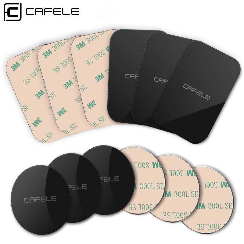 CAFELE Автомобильный держатель для телефона металлическая пластина магнитный диск подставка для телефона Магнитная металлическая пластина железные листы для магнитного автомобильного держателя для телефона