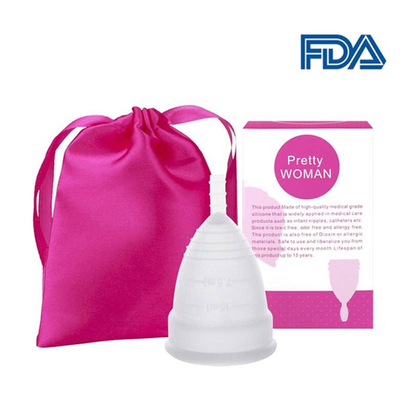 Силиконовая менструальная чаша