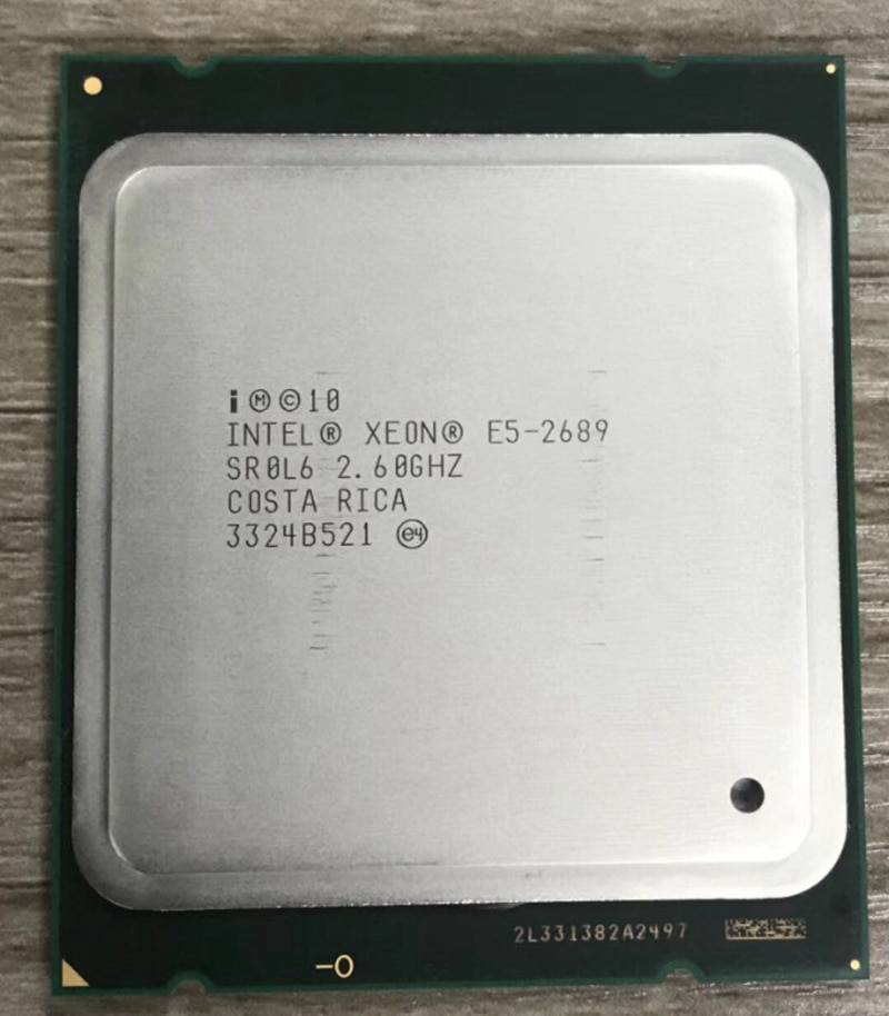 Процессор Intel Xeon E5 2689 LGA 2011 2,6 ГГц 8 ядер 16 потоков cpu E5-2689