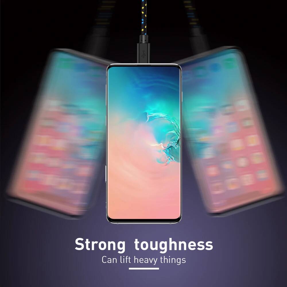 Кабель usb type C для быстрой зарядки USb C кабели type-c шнур для передачи данных зарядное устройство USB C для samsung S9 Note 9 huawei P20 Pro Xiaomi 1 m/2 m/3 m